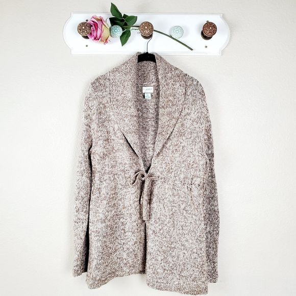 Motherhood Maternity Sweaters - Motherhood Maternity Knit Cardigan Brown Sweater